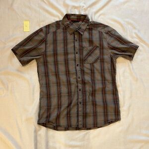 Arc'teryx Peakline Short Sleeve Button Up Men's L